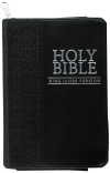 KJV Mini Pocket Edition Zippered Black